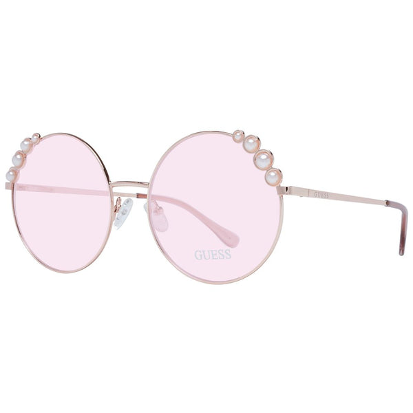 Guess Rose Gold Metal Sunglasses