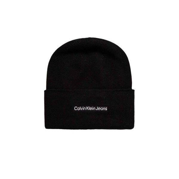 Calvin Klein Jeans Black Cotton Cap (Baseball Hat)
