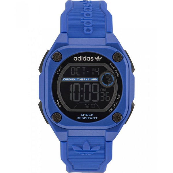 Adidas Blue Synthetic Digital Watch