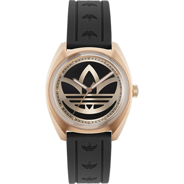 Adidas Black Synthetic Dress Watch
