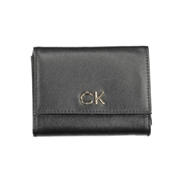 Calvin Klein Black Polyester Women Wallet