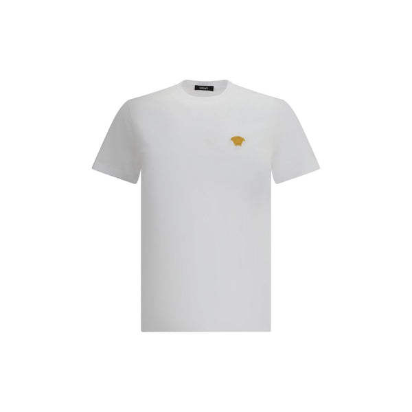 Versace White Cotton T-Shirt