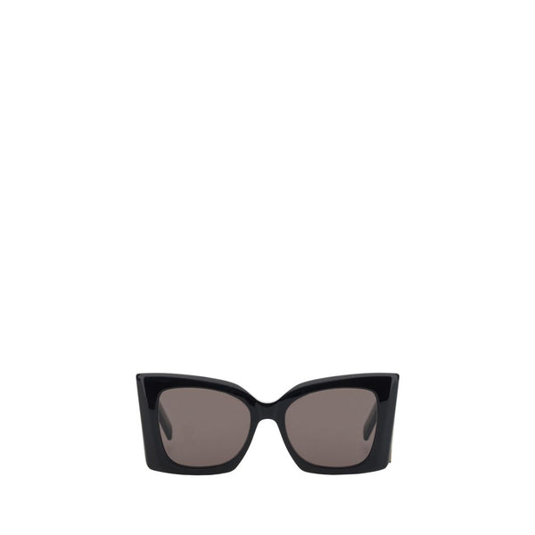 Saint Laurent Black Acetate Sunglasses