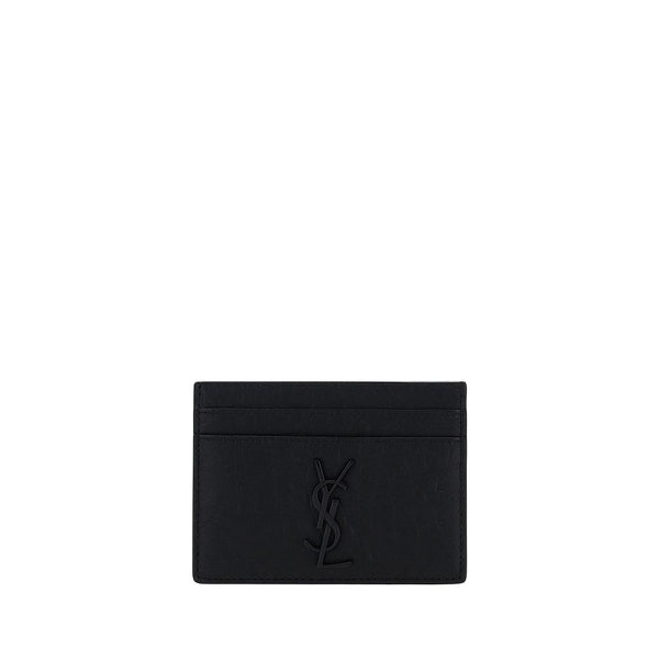 Saint Laurent Black Lamb Ovis Aries Aries Wallet