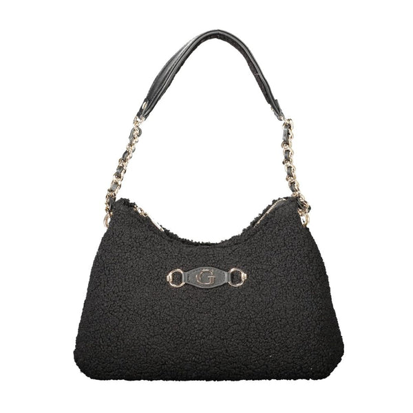 Guess Jeans Nero Polyester Woman Shoulder Bag