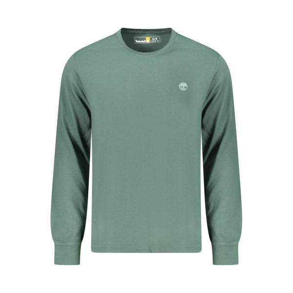Timberland Green Cotton Men T-Shirt