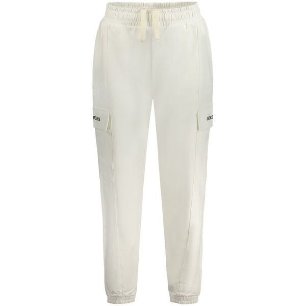 Guess Jeans White Cotton Women's Sweatpant