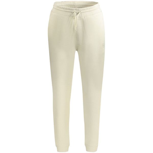Hugo Boss Beige Cotton Men Sport Trouser