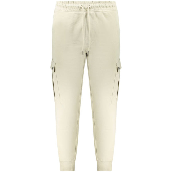 Hugo Boss Beige Cotton Men's Sweatpants