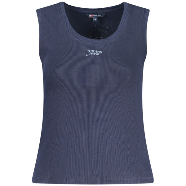 Tommy Hilfiger Blue Cotton Women's Tank Top