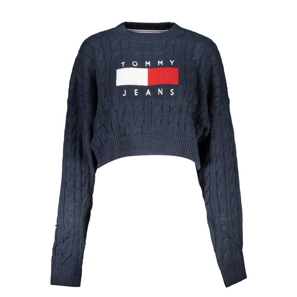 Tommy Hilfiger Blue Acrylic Women's Sweater