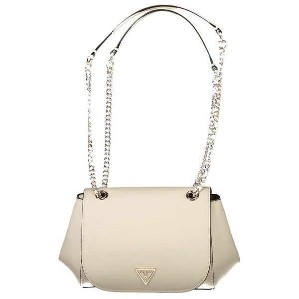 Guess Jeans Bianco Poliuretano Women Handbag