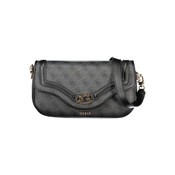 Guess Jeans Nero Poliuretano Women Bag