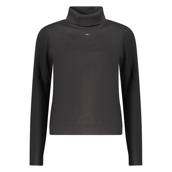 Tommy Hilfiger Black Cotton Women Sweater