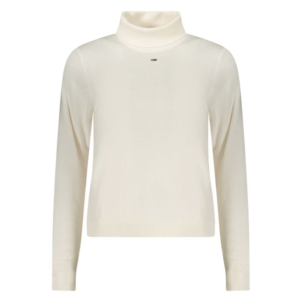 Tommy Hilfiger White Cotton Women Sweater