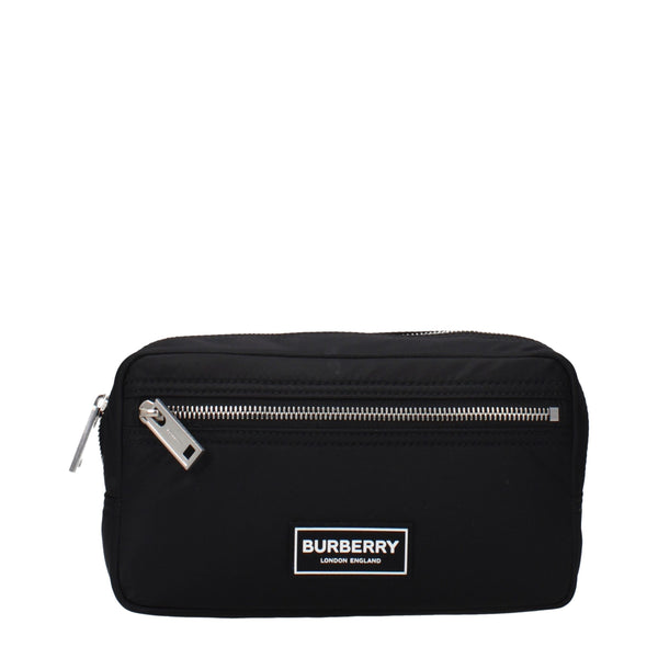Burberry Black Nylon Clutch Bag