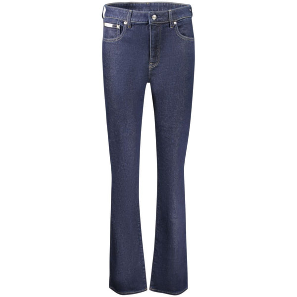 Calvin Klein Blu Cotton Women Jeans