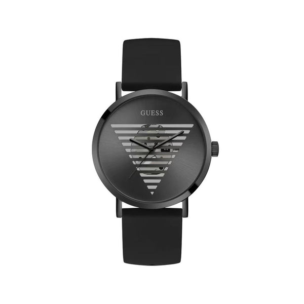 Guess Black Synthetic Dress Watch