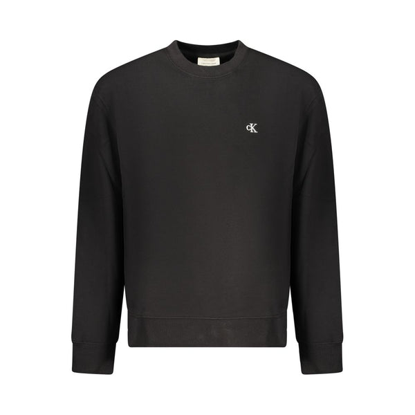 Calvin Klein Black Cotton Men Sweater
