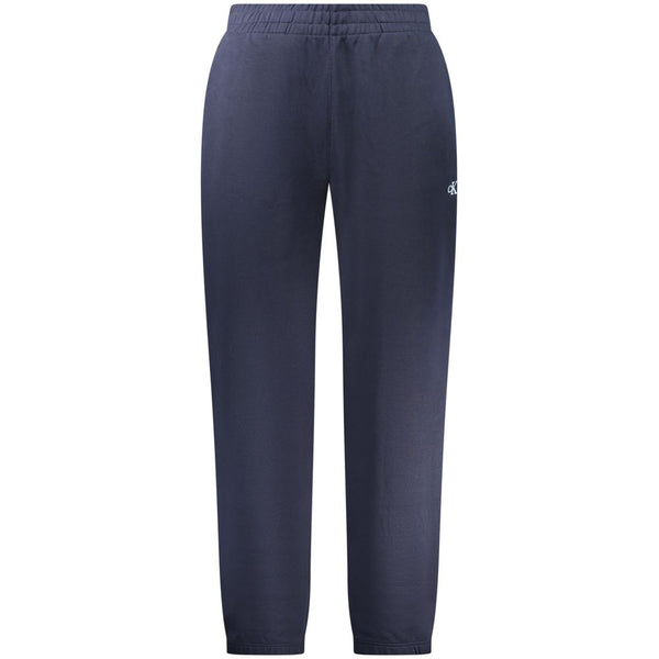 Calvin Klein Blue Cotton Men's Sport Trouser